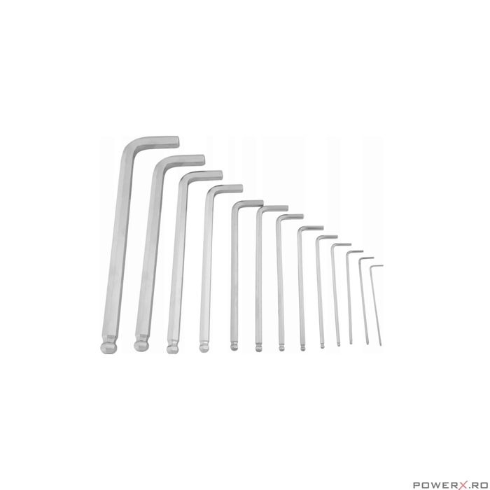 Set chei imbusuri 13 elemente 2-19mm Verke