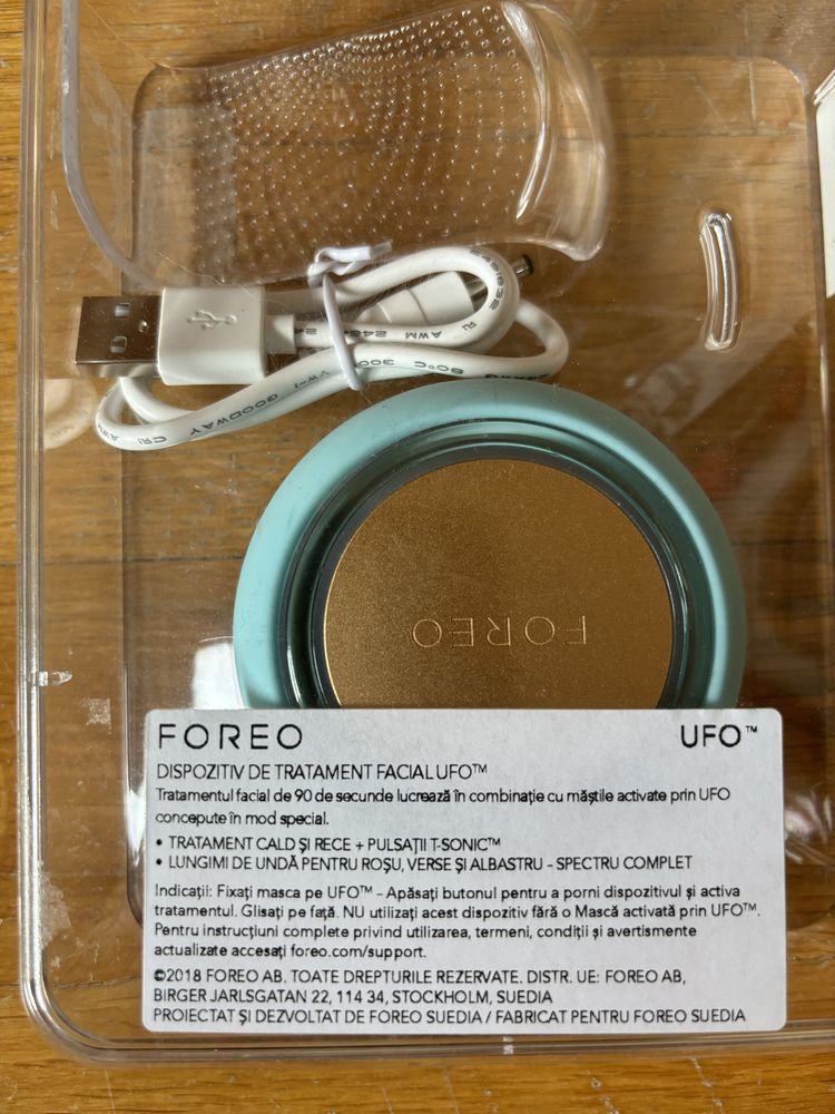 Foreo UFO Mint, impecabil