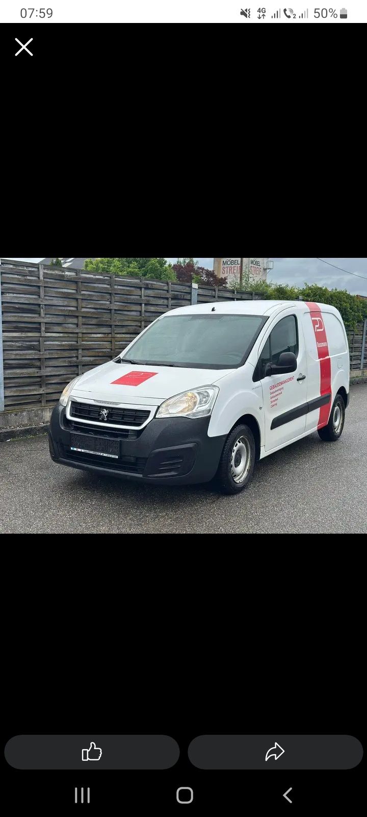 Peugeot partner 1.6 diesel an 2017