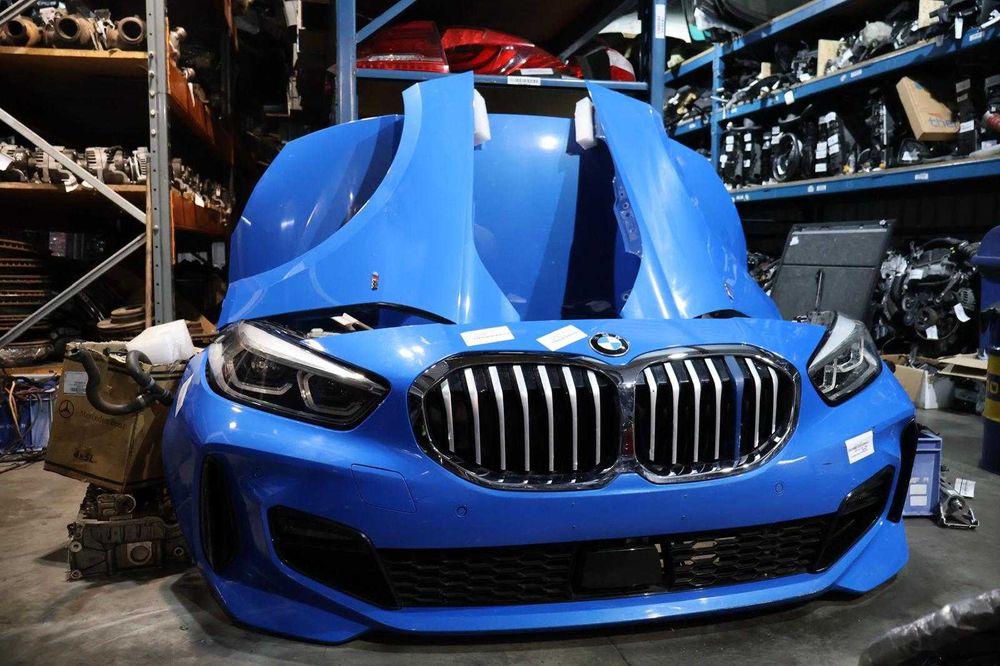 Parte fată - completă M Packet BMW S1 F40 albastru