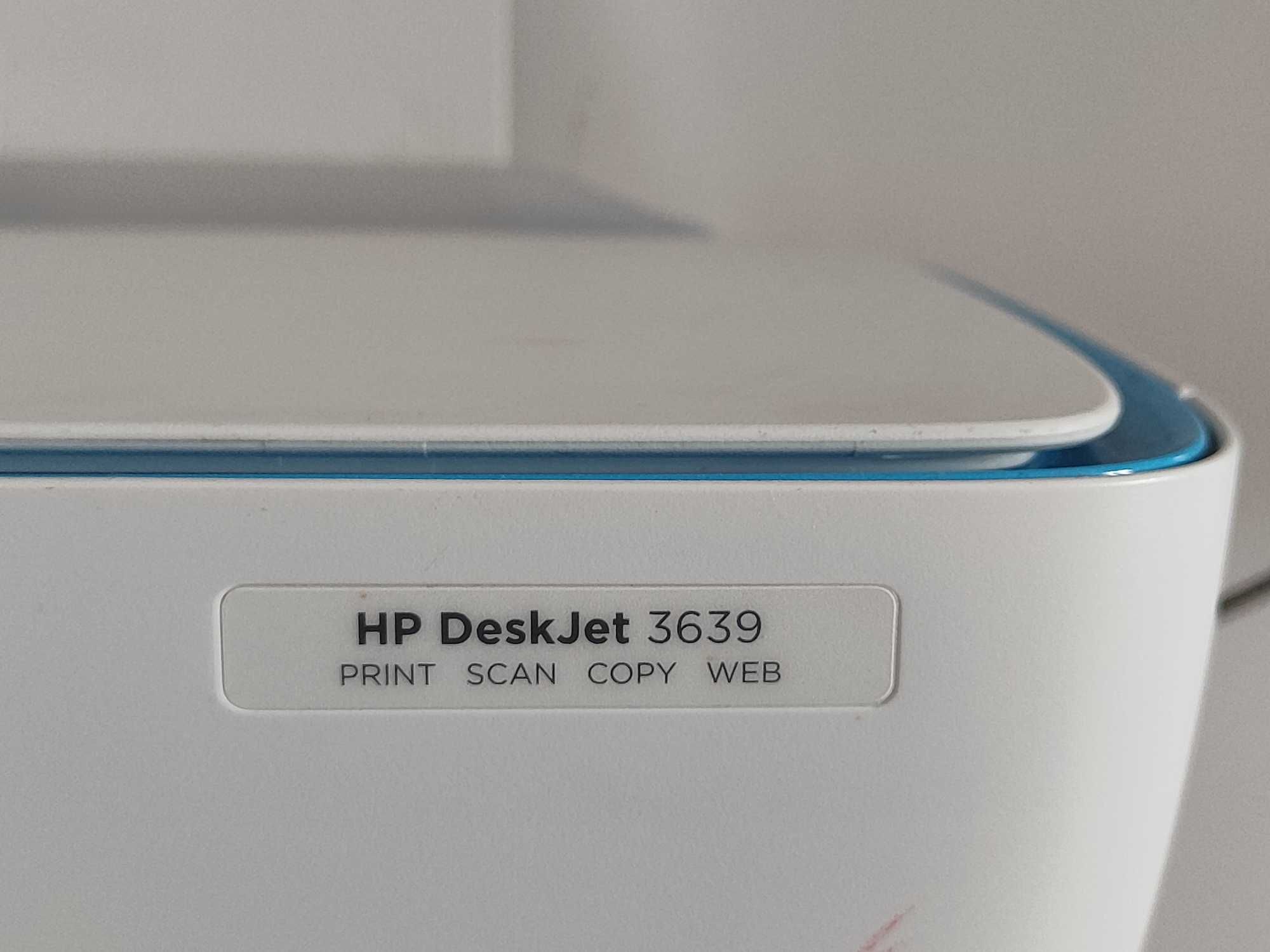 Multifunctional HP Deskjet 3639 All-in-One, Wi-Fi, Alb