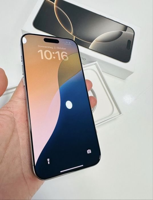iPhone 16 Pro Max | Natural Titanium | 256 GB | 100%