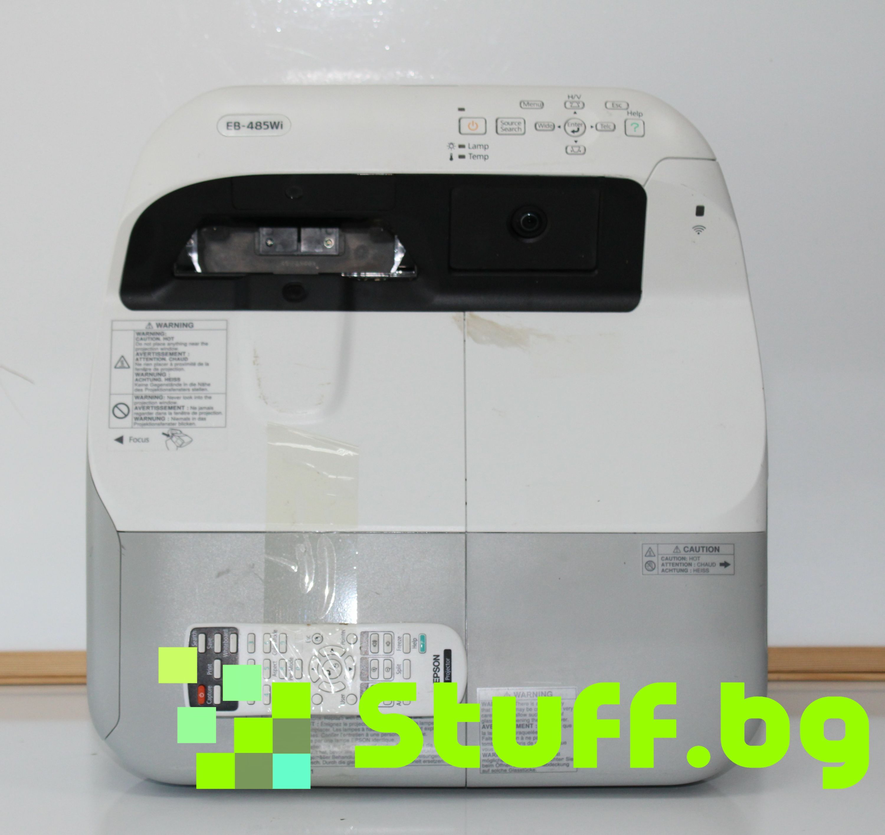 Мултимедиен проектор Epson BrightLink EB-485Wi