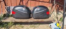 Vând set cutii moto givi e41 și v360