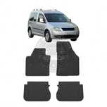 Полски Гумени стелки за пикап VW Caddy 3 Gen 2003 2015 година