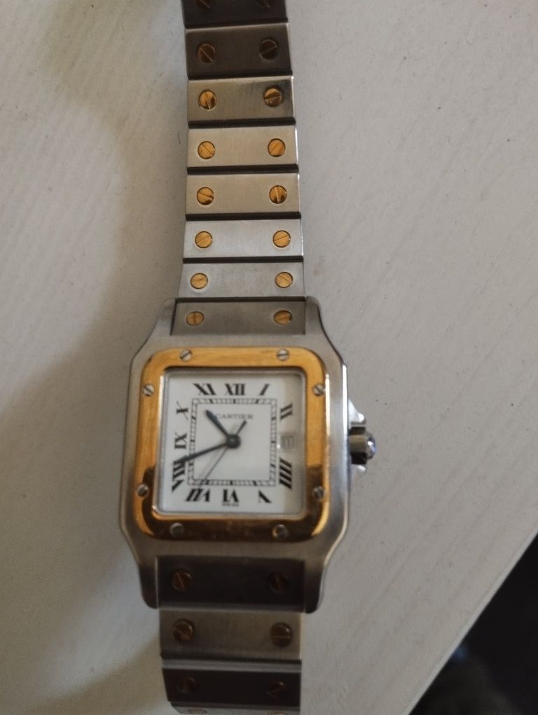 Ceas cartier cu aur