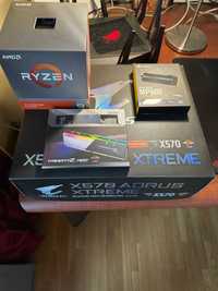 AMD Ryzen 9 3900x + Gigabyte Aorus Xtreme X570 + 32 Gb Ram + 1TB SSD