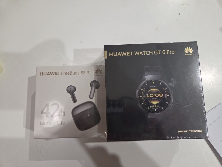 Huawei Watch GT 6 Pro Black 46mm + Buds SE 3