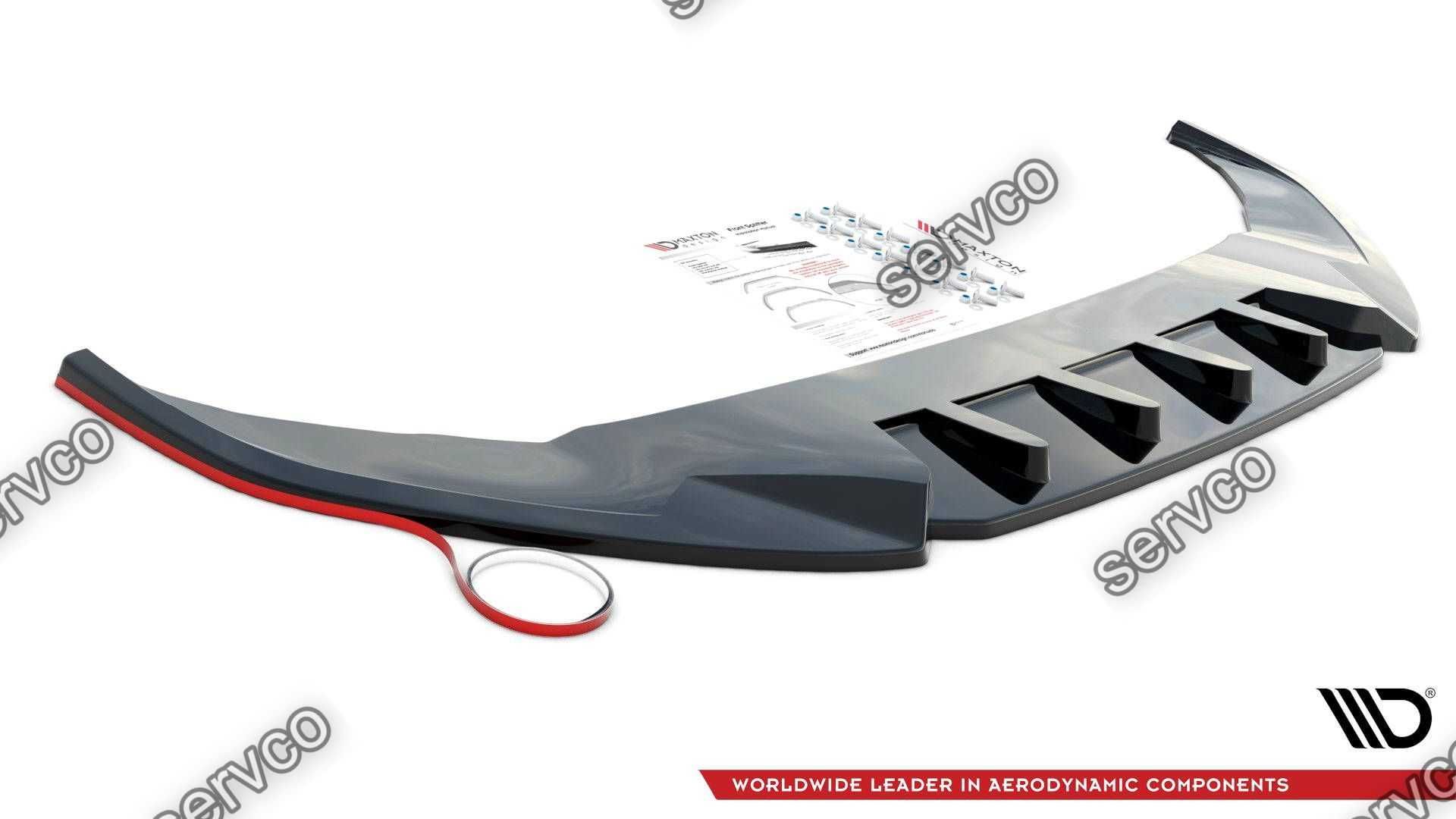 Prelungire bara fata Bmw X6 F16 M-Pachet 2014-2019 v2 Maxton Design