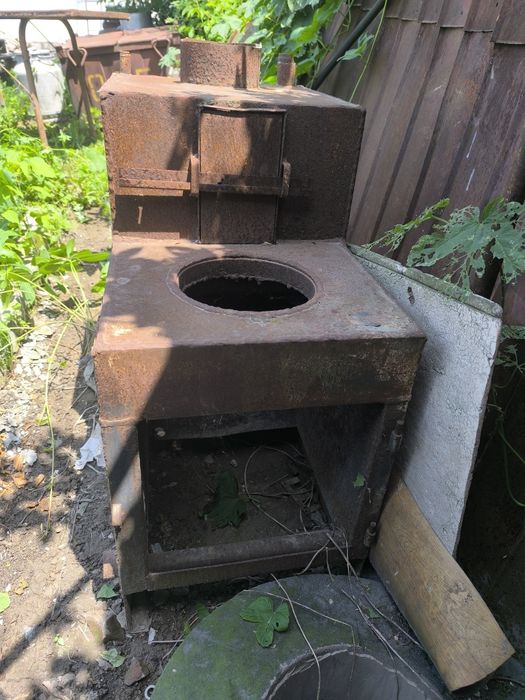 Продам печку сапог на угле