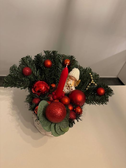 Aranjament pentru masa de Crăciun