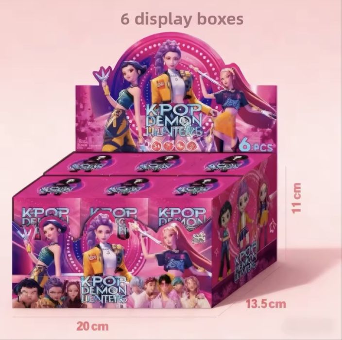 K pop demon hunters фигурки/Кей поп ловци на демони фигури
