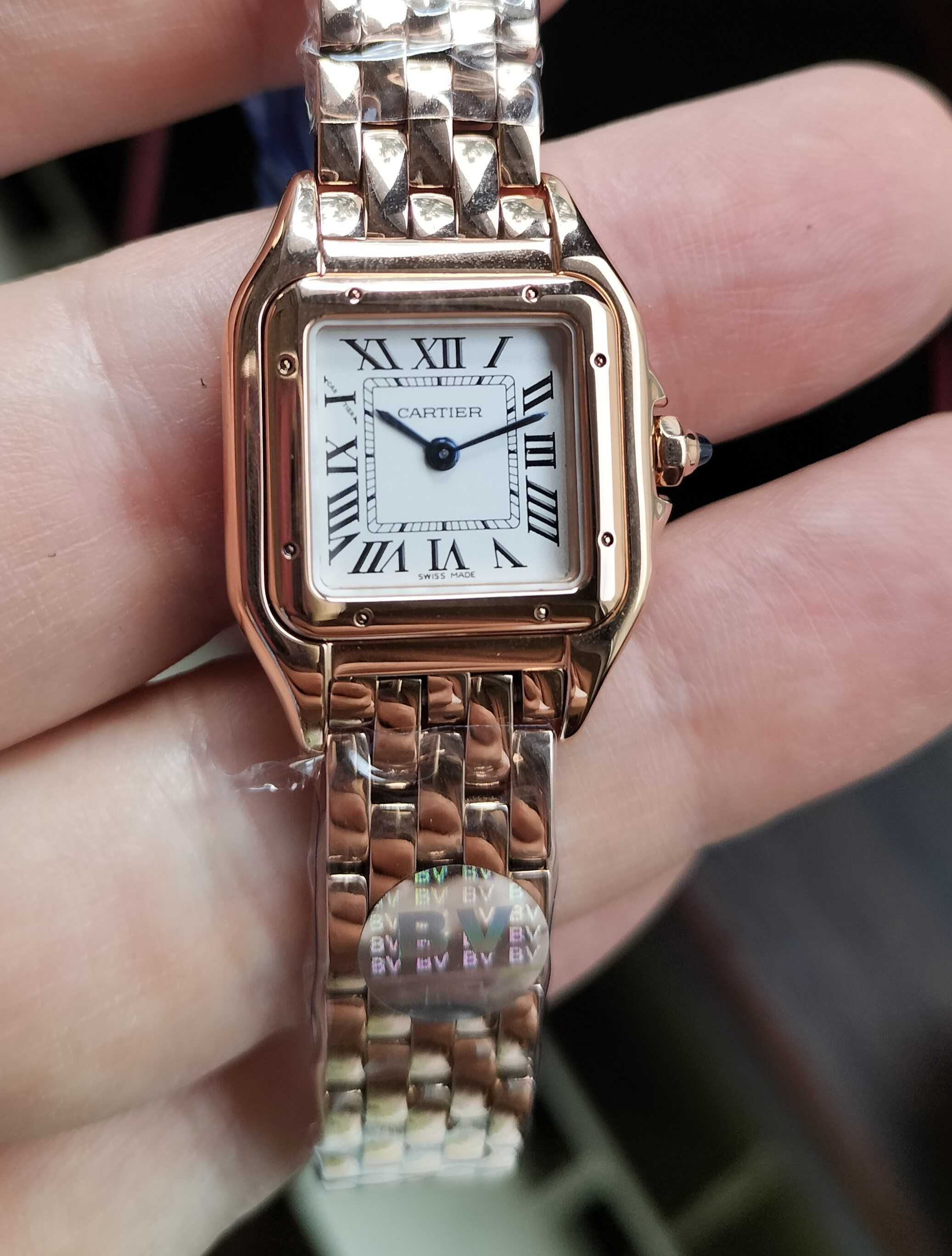 Cartier Panthere Secrete De Ladies 22mm Aur Roz Swiss Quartz