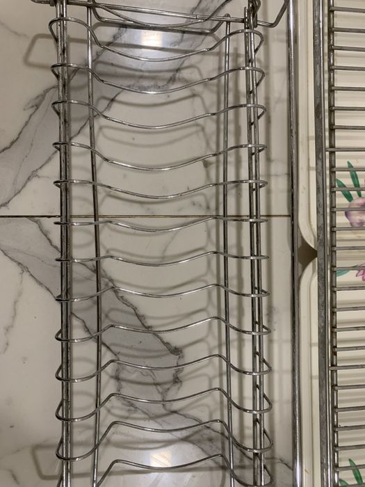 Сушилки для посуды хромированные