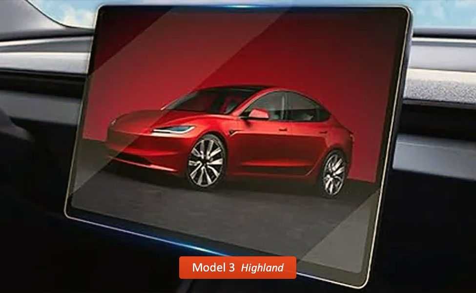 Folii protectie ecrane (mata/clara) - Tesla Model 3 / Y