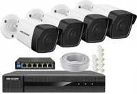 Комплект видеонаблюдения 4 IP камеры NVR HDD POE switch
