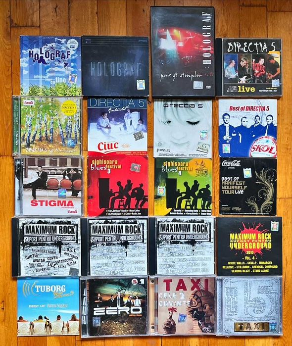 Lot CD rock RO: Avatar, VH2, Talisman, Holograf, Directia 5, Taxi,Vunk