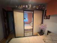 Mobilier dormitor complet, pat, șifonier, comoda, noptiere, saltea