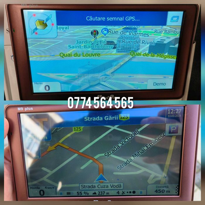 Navigatii /  GPS 7inch FullEuropa 2025 Autoturism Camion 2 soft-uri