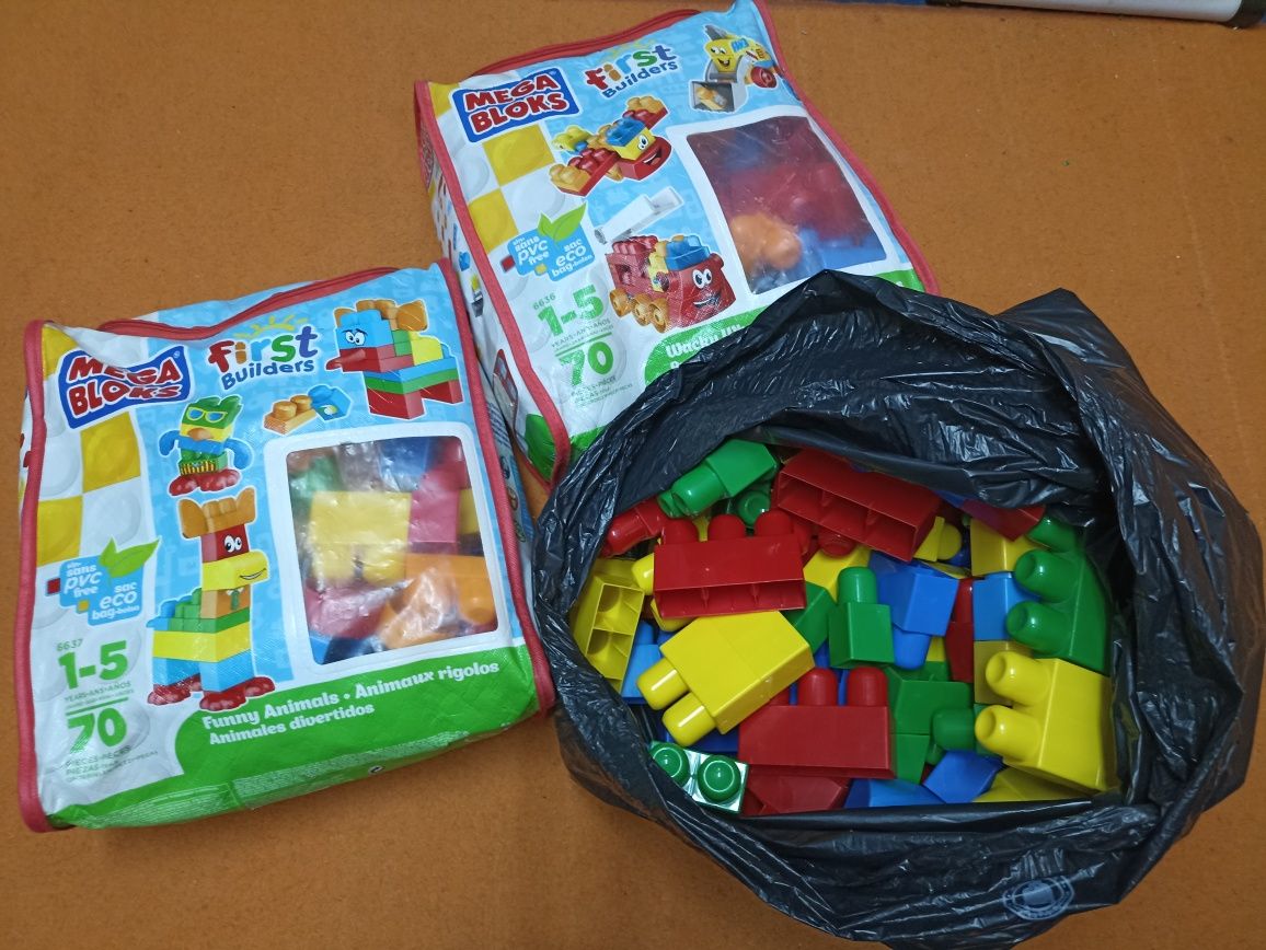 Set mare de lego copii 1-5 ani Mega Bloks
