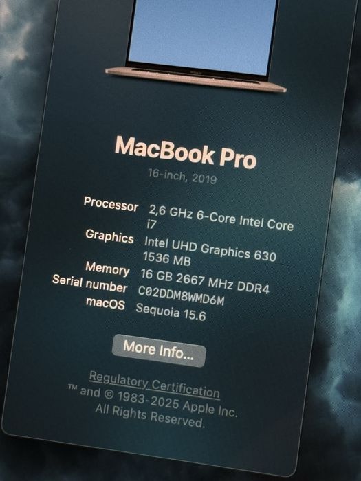 Macbook Pro 16inch ‘2019’