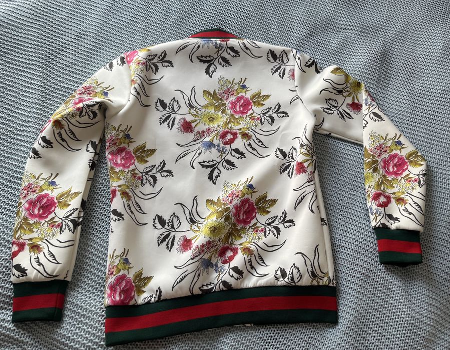 gucci floral print jacket