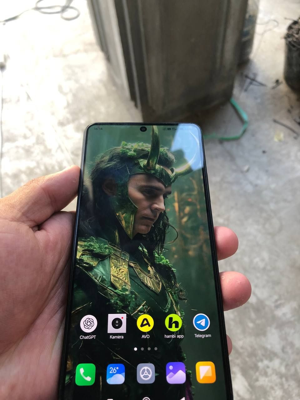 Poka x 3 pro holati aloo ekrani alishmagan randoy