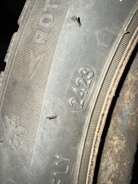 Roti complete cu anvelope de iarna 195/50R15 dot 2023