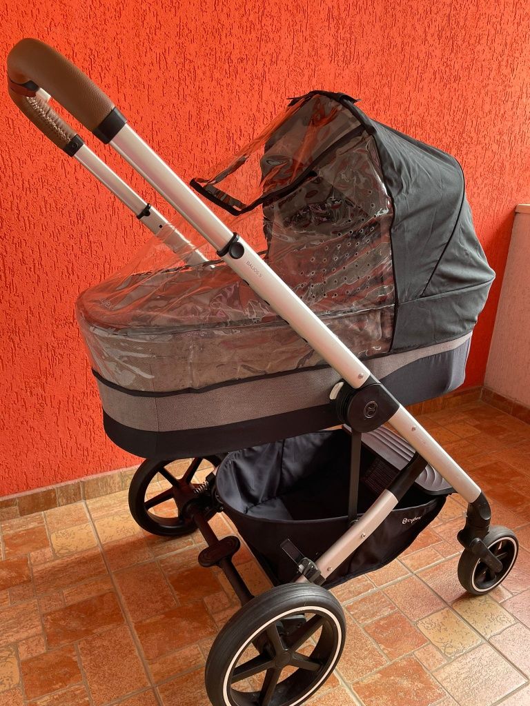 Бебешка количка Cybex-Balios S Lux 2023-Lava Grey