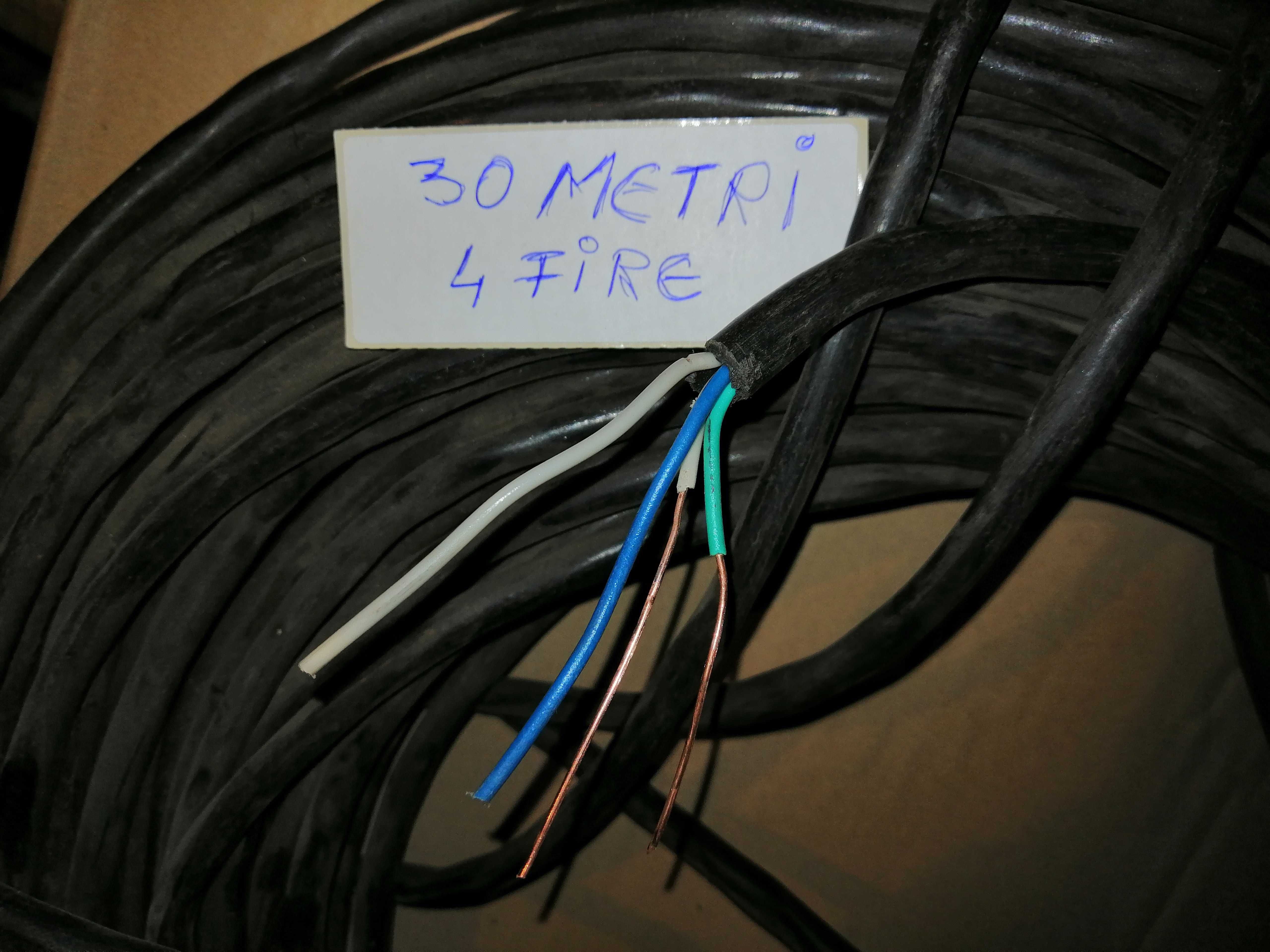 Cablu electric cupru 7 x 2.5 , 4 x 1.5 , 32 x 0.5 , 7 x 0,75 , NOU
