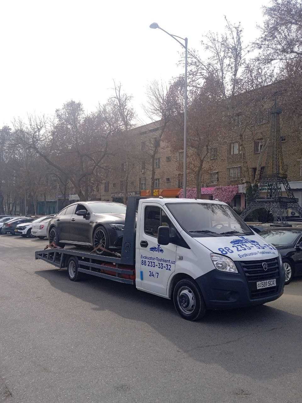 Evakuator xizmati 50.000 dan Toshkent | Услуга эвакуатора 24/7