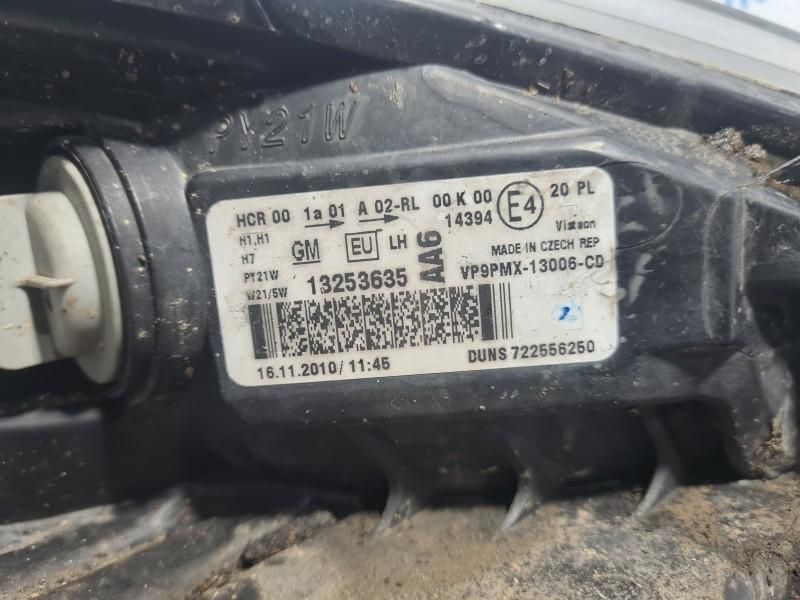 Far stanga lupa cu halogen Opel Meriva B