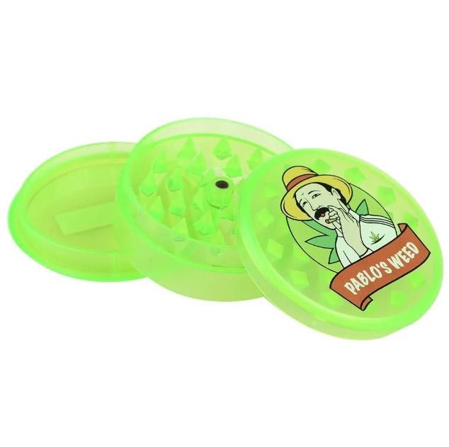 Grinder Magic Leaf Pablo's Weed Neon Collection + Filtre