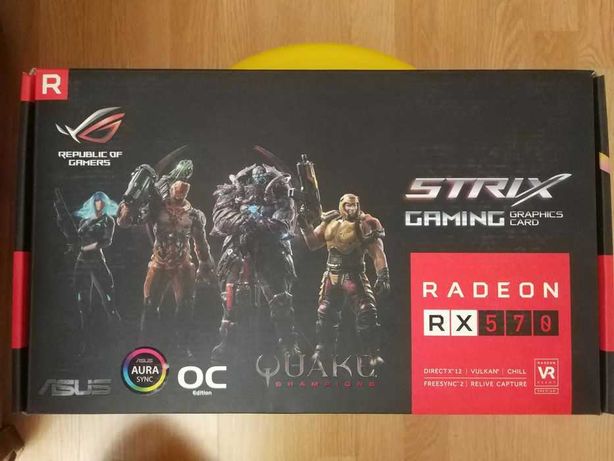 Видеокарта ASUS Radeon RX570 4G Strix Gaming