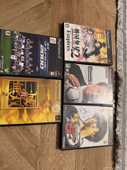 Игры для PlayStation 2 (оригинальные японские издания) с мануалами