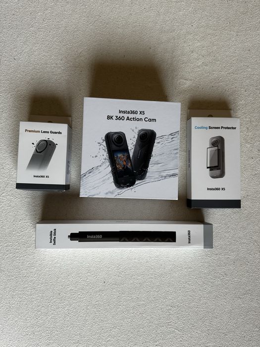 Insta 360 X5 în GARANȚIE + card cadou