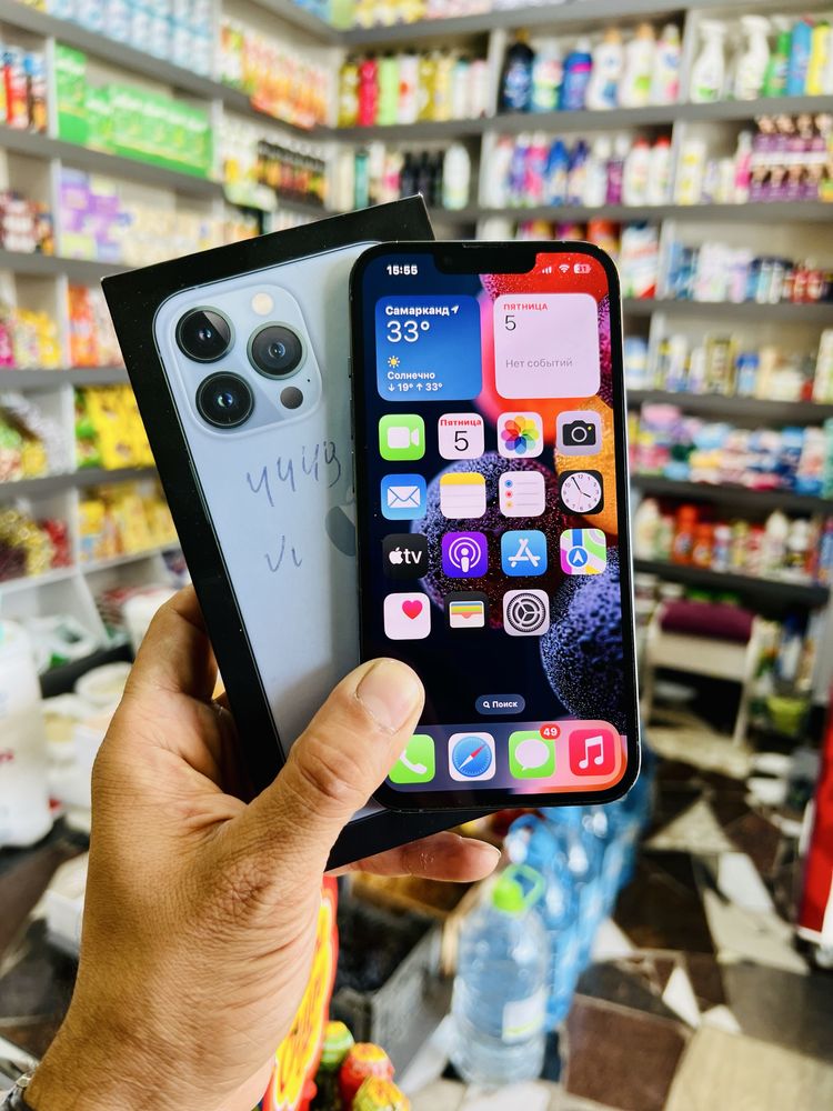 Продам iPhone 13 Pro 256GB телефон в хорошем состоянии.