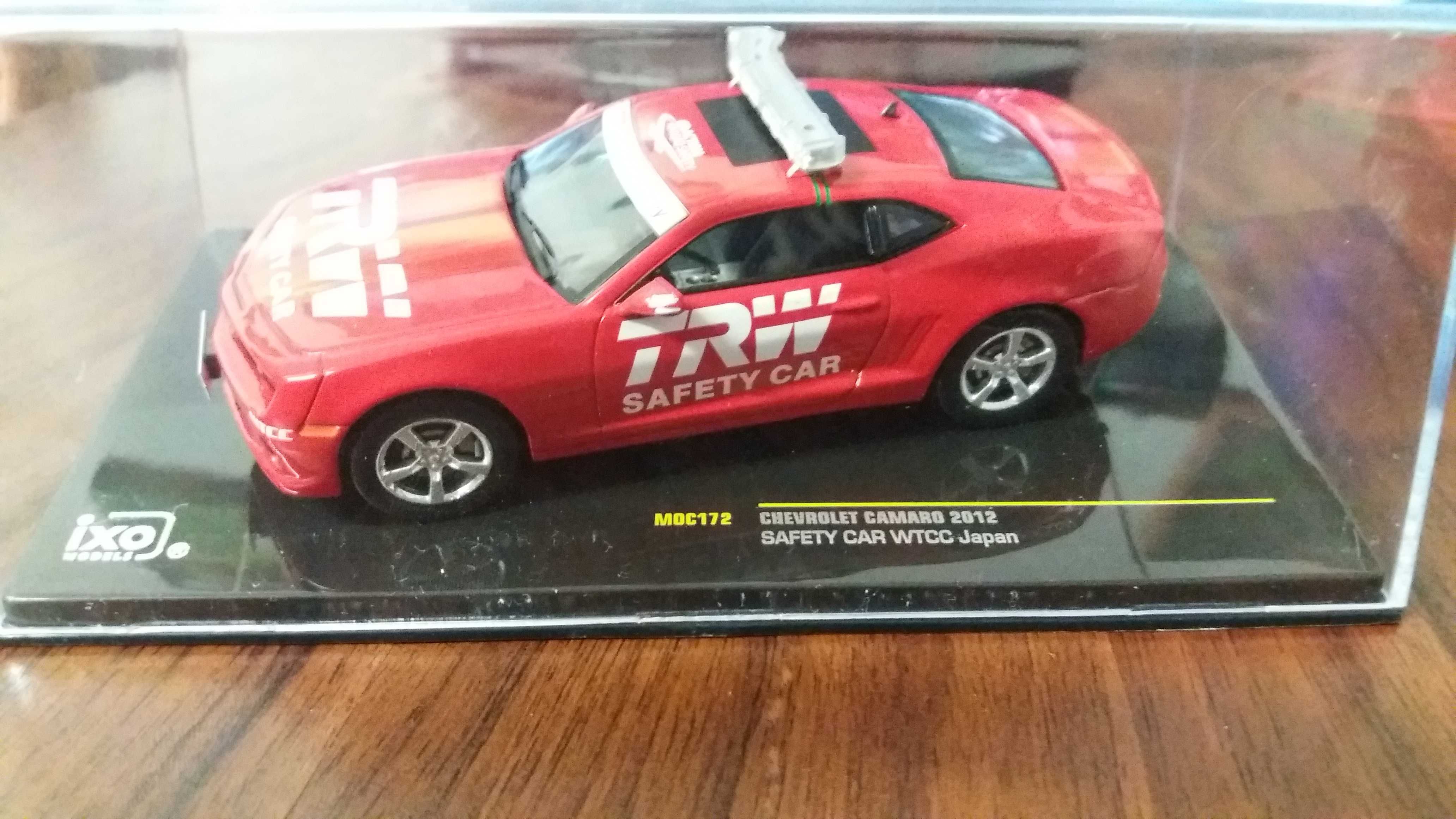 macheta chevrolet camaro 2012 safety car wtcc japan - ixo, 1/43, noua.