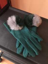 Велурени ръкавици