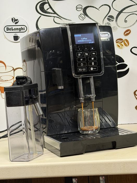 Кафемашина кафе автомат delonghi dinamica с гаранция