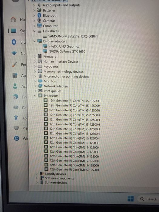 Hp Victus i5/8/512/4GPU