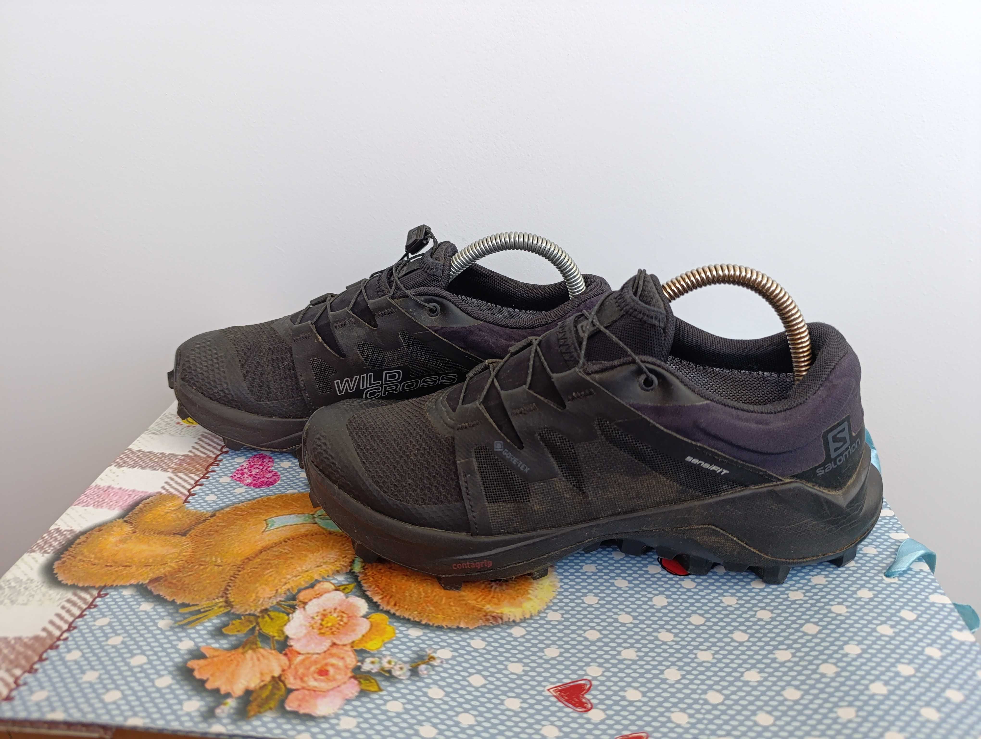 Salomon WILDCROSS Gore-Tex''оригинални туристически обувки 39 номер