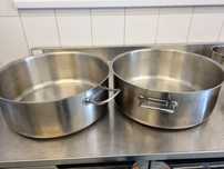 Oale inox 2 buc 20 l 2 buc 33 l