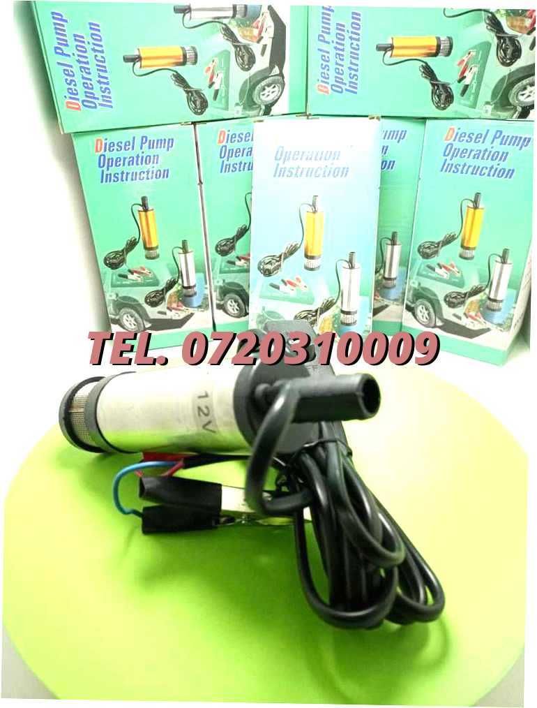 Pompa Transfer Lichid Submersibila Electrica 12v rot 8500min