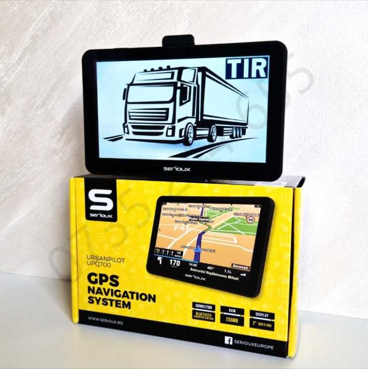 GPS - Navigatie SERIOUX 7"UrbanPilot,Truck,TIR,Camion,Auto. Garantie