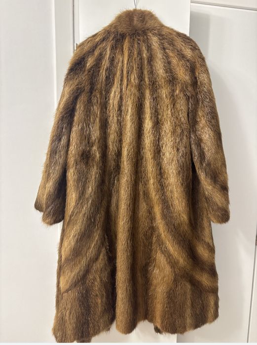 Haina  de lux din blana naturala vizon Viena