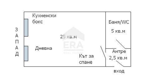 Едностаен, ексклузивен, обзаведен апартамент за продажба, в тухлена сг