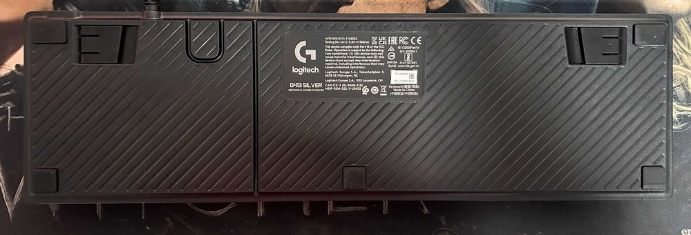 Tastatura mecanica gaming Logitech G413 Backlit, silver