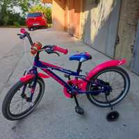 Детско колело DRAG Alpha 18 син/розов като ново