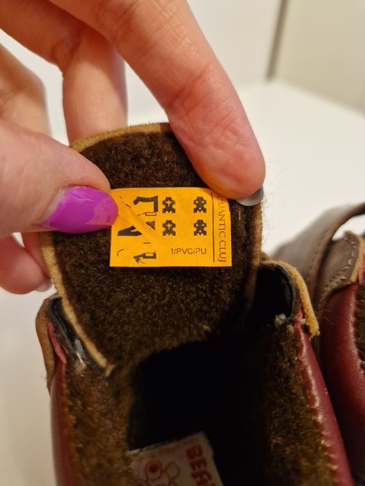 Ghete piele fetita/baiat masura 20